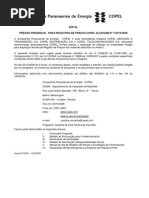 PP 172579 22DEZ COPEL PR Item Entrega 30 Dias