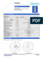 Outdoor Directional Panel Antenna: ODP-065R18KV/18KV