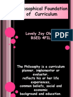 Philosophical Foundation of Curriculum [Eljey Olega].Pptx