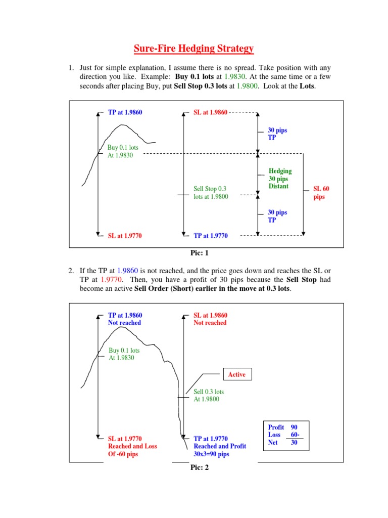 Guaranteed Profit Hedging Strategy | PDF | Hedge (Finance) | Foreign ...