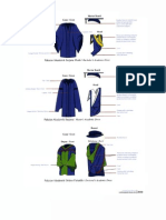 Pakaian Akademik Sarjana Muda / Bachelor's Academic Dress: Mortar Board