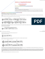 Symmetry As A Compositional Determinant - VII Bartok & Webern