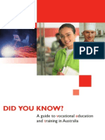 A Guide To Vocational Education in Australia
