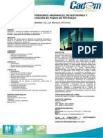 Detección de Presiones Anormales Revestidores y Cementación de Pozos de Petróleo1