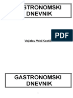 GASTRONOMSKI DNEVNIK Obradjen