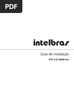 Guia de Instalacao - Ptp 5 Ghz de 23 Dbi Mimo 2x2