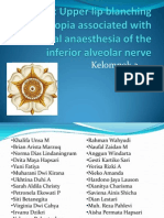 Upper Lip Blanching and Diplopia Associated 