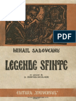 Legende Sfinte-Mihail Sadoveanu