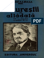 C. Bacalbasa, Bucureştii de Altă Dată. Volumul 4 1910-1914