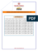 Unified Council: National Level Science Talent Search Examination - 2014