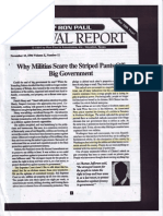 Ron Paul Survival Report November 1994