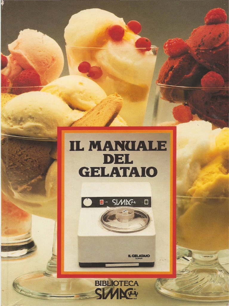 manuale gelataio simac