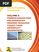 Download Volume 4_Perencanaan Dan Pelaksanaan Dinding Penahan Tanah Yg Diperkuat Geosintetik by klklklklkjfhfhfhgfgf SN241481996 doc pdf