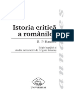 HASDEU, Bogdan Petriceicu - Istoria Critica a Românilor (v3.0)