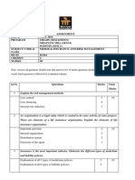Assignment Drive FALL 2014 Program Mbads (Sem 4/sem 6) Mbaflex/ Mba (Sem 4) PGDFMN (Sem 2) Subject Code & Name Mf0018 & Insurance and Risk Management BK Id B1816 Credits 4 Marks 60