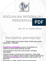 3.1. Soc.spoz. i Percepcija