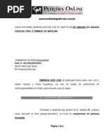 Notificação extrajudicial para cobrança de cheque