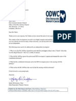 ODWC Response to AG Letter