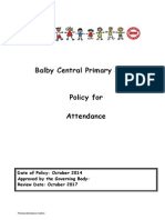 Attendance Matters Policy Sept 2014