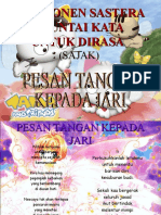 Sajak Pesan Tangan