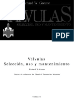 Válvulas. Selección, Uso y Mantenimiento. CRANE