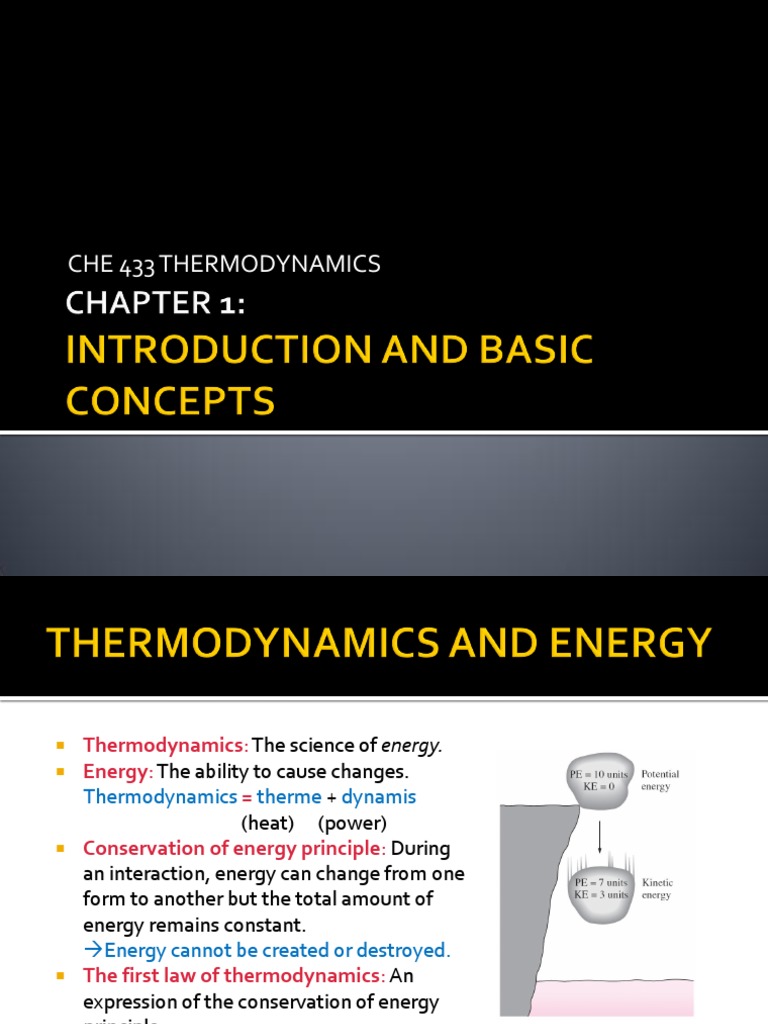 Thermodynamics Principles and Concepts | PDF | Science & Mathematics