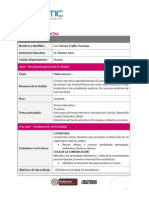 PLAN DE UNIDAD 3° LUZ ADRIANA