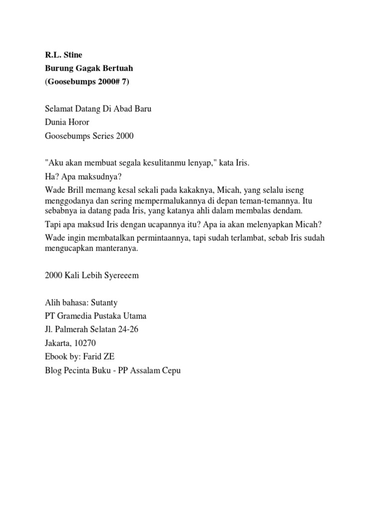 Gb2000 7 Burung Gagak Bertuah Pdf