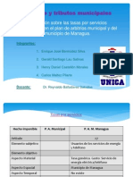 Combinado Presentación Tasas Por Servicios Plan Arbitrios Municipal y Managua