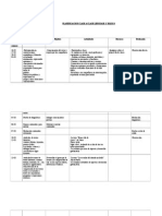 Planificación Diaria Lenguaje 1°