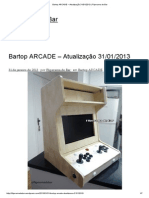 Bartop ARCADE - Atualização 31-01-2013 - Fliperama de Bar