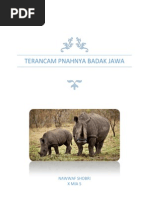 Download Terancam Punahnya Badak Jawa by hnihanifah SN241518480 doc pdf