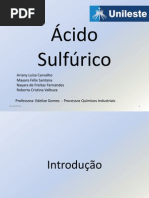 Ácido Sulfúrico - Processo