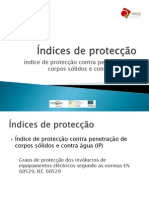 Indice de Proteccao e Classificação Tubos