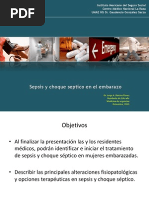 Sepsis Y Choque Septico Embarazo Septicemia Muerte Materna