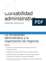 Contabilidad administrativa