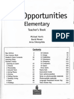 New Opportunities Elementary Teacher - 'S Book.o PDF
