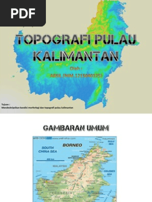 Topografi Pulau Kalimantan Pdf