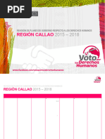 Voto por los derechos humanos - Región Callao