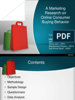 Online Buying Behaviour-Market Research