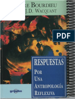 151992202 Respuestas Por Una Antropologia Reflexiva Pierre Bourdieu