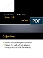 Case Presentation - Imperforate Anus