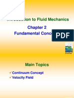 Introduction To Fluid Mechanics: Fundamental Concepts