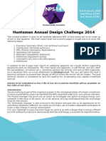 Huntsmann Design Challenge 2014 - NPS 2014