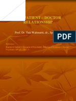 . the Patient-doctor Relationship