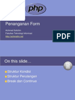 Penanganan Form