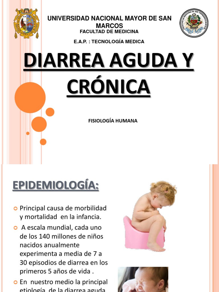 Diarrea Aguda y Crónica Diarrea Medicina