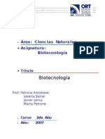 I Biotecnología 07