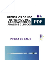 Utensilios Del Lab. Clinico