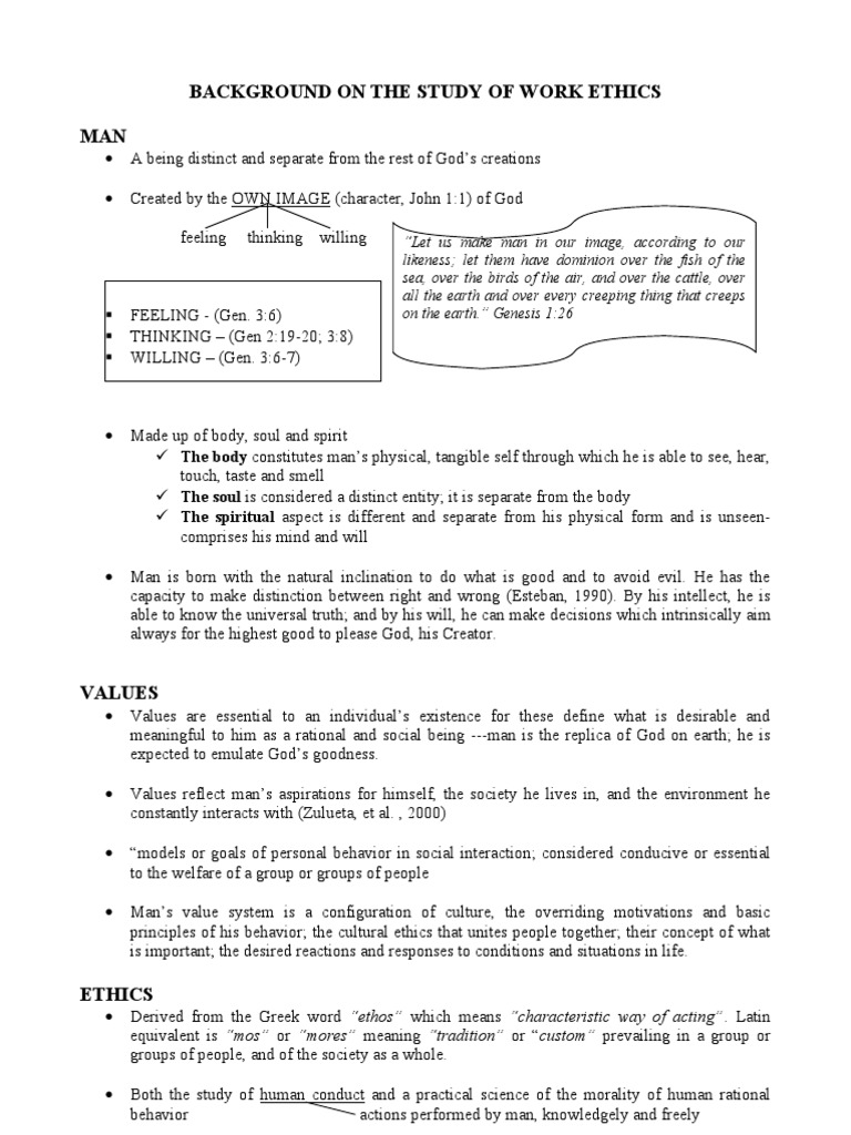 Understanding Work Ethics and Values | PDF | Morality | Value (Ethics)